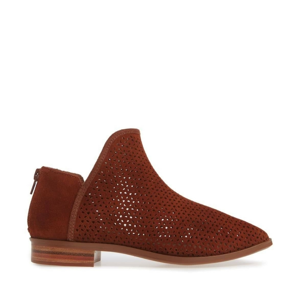 Kelsi Dagger Alley Cow Suede Saddle Boot